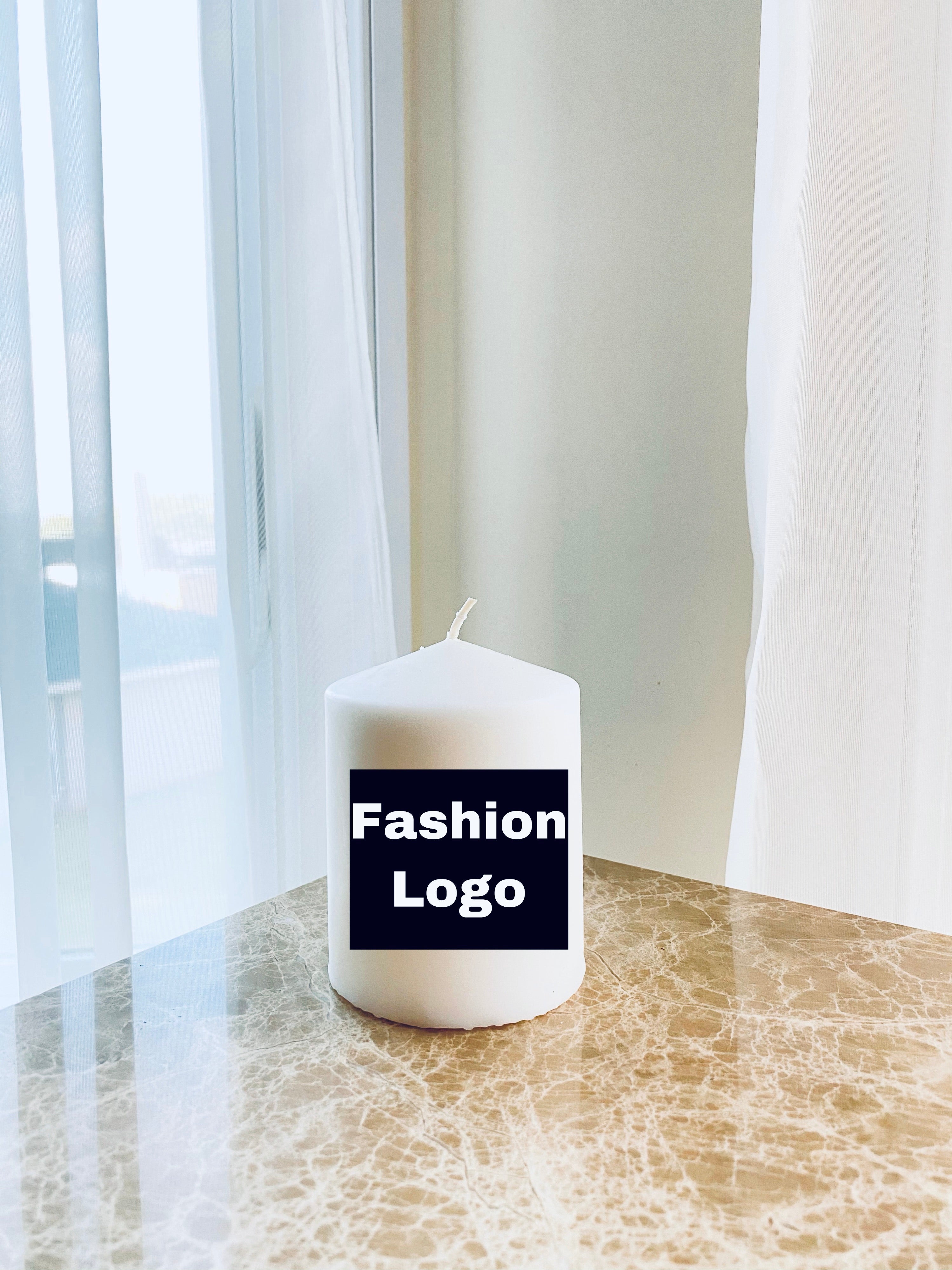 Custom fashion medium candle
